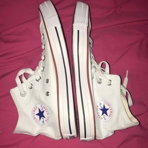 White Chuck Taylor Converse, High Top